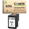 Image de COMETE, Marque Française - 62XL - 1 Cartouche d'encre Compatible Noir avec HP 62 XL - pour HP DeskJet 5645 Envy 5540 5540 OfficeJet 200 5700 Series 8045 (1 Noir)