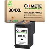 Image de COMETE, Marque française - 304XL - 1 Cartouche d'encre Compatible avec HP 304 XL - pour HP Envy 5010 5020 5030 5032 Deskjet 2620 2622 2630 2632 2633 2634 3720 (1 Noir)