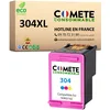 Image de COMETE, Marque française - 304XL - 1 Cartouche d'encre Compatible avec HP 304 XL - pour HP Envy 5010 5020 5030 5032 Deskjet 2620 2622 2630 2632 2633 2634 3720 3730 3733 (1 Couleur)