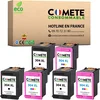 Image de COMETE, Marque française - 304XL - 6 Cartouches d'encre Compatible avec HP 304 XL 304XL - pour HP Envy 5010 5020 5030 Deskjet 2620 2630 3720 3730 3733 3735 (3 Noir et 3 Couleur)