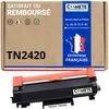 Image de COMETE, Marque Française - TN2420 - 1 Cartouche de Toner Compatible avec Brother TN2420 (ou TN2410) - pour Brother DCP-L2530W HL-L2310D HL-L2350DN L2710DN L2750DW (1 Noir)