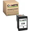 Image de COMETE, Marque française - 338-1 Cartouche d'encre Compatible avec HP 338 - pour HP PhotoSmart C3180 2610 C3100 2575 PSC 1510 2355 1610 OfficeJet 100 150 H470 DeskJet 5740 (1 Noir)