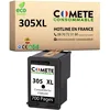 Image de COMETE, Marque française - 305XL - 1 Cartouche d'encre Compatible avec HP 305 ou 305XL Noire - pour HP DeskJet 2720 2700E 2700 2710E 2710 2721E 2723E 4120E Envy 6000 6020 6020E (1 Noir)