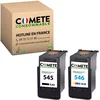 Image de COMETE, Marque française - 545 546-2 Cartouches d'encre Compatibles avec Canon PGI-545 CLI-546 / PG545 CL546 - pour Canon Pixma TR4650 TS4650 MG2450 MG2250s MG2950 MG3050 MG3200 TR4550 TS315