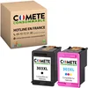 Image de COMETE, Marque française - 303XL - 2 Cartouches d’Encre Compatibles pour HP 303 XL - pour HP Envy Photo 6220 6230 6232 6234 7130 7134 7220 7800 7830 7900 Tango X Tango (Noir et Couleur)