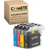 Image de COMETE, Marque française - LC123XL - 4 Cartouches d’Encre Compatibles avec Brother LC123 XL - pour Brother MFC-J6520DW DCP-J4110DW MFC-J4510DW DCP-J752DW MFC-J870DW (1 Noir et 3 Couleur)
