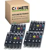 Image de COMETE, Marque française - PGI5 CLI8-20 Cartouches d'encre Compatibles Canon PGI-5 CLI-8 pour Canon Pixma iP5200r iP5300 iP6600 iX4000 iX5000 MP500 MP510 MP600 MP800 (8 Noir et 12 Couleur)