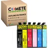 Image de COMETE, Marque française - T0807-6 Cartouches d'encre Compatible avec Epson T0807 Colibri - pour Imprimante Epson Stylus Photo R265 R360 P50 PX700W (1 Noir et 5 Couleur)
