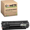 Image de COMETE, Marque français - 35A - 1 Cartouche de Toner Compatible HP 35A CB435A - pour HP LaserJet P1005 P1006 P1007 P1008 P100 (1 Noir)