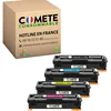 Image de COMETE, Marque française - 054H - 4 Cartouches de Toners Compatibles avec Canon 054H - pour Canon Image Class MF641Cw MF645Cx MF643Cdw MF642Cdw MF644Cdw MF640C LBP620 (1 Noir et 3 Couleur)