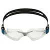 Image de Aqua Sphere Kayenne Lunettes de natation pour adulte Transparent/noir Transparent