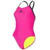 Image de Aqua Sphere Maillot de bain Essentials à dos large pour femme - Rose vif/noir, Rose vif/noir, 46 FR