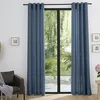 Image de univers decor Paire de Rideaux d'ameublement Effet Lin Moonlight 140 x 260 cm (Bleuet, Paire de Rideaux 140 x 260 cm)