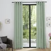 Image de univers decor Paire de Rideaux d'ameublement Effet Lin Moonlight 140 x 260 cm (Menthe, Paire de Rideaux 140 x 260 cm)