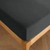 Image de Coton Pur - Drap housse 100% Coton bonnet 30 cm truffe 160x200 cm