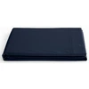 Image de Coton Pur - Drap Plat 100% Coton bleu nuit 240x300 cm