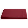 Image de Coton Pur - Drap Plat 100% Coton grenat 180x290 cm