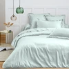 Image de Coton Pur - Housse de couette 100% Coton menthe 240x220 cm