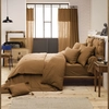 Image de L'Effet Papillon - Housse de couette Gaze de Coton Gaïa marron 240x220 cm