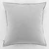 Image de L'Effet Papillon - Taie d'oreiller Flanelle Candice gris chambré 50x70 cm
