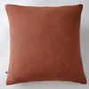 Image de L'Effet Papillon - Taie d'oreiller Gaze de coton Gaïa Boho terracotta 60x60 cm