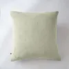Image de L'effet papillon Taie d'oreiller 60x60 cm Gaze de Coton à Fleurs Vert d'eau