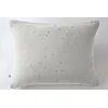 Image de Taie d'oreiller 50x70 cm Gaze de Coton à Pois brodés Nuage