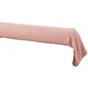 Image de DOCK AVENUE Taie de traversin Gaze de Coton 85 x 185 cm Gaia Coloris Rose pêche