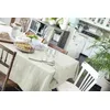 Image de Nappe Rectangle 150x250 cm Gaze de Coton Vert d'eau