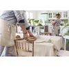 Image de L'effet papillon Nappe Rectangle 150x350 cm Gaze de Coton Naturel