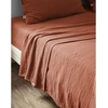 Image de L'Effet Papillon - Drap plat Gaïa orange 240x300 cm