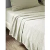 Image de Drap Plat 240x300 cm Gaze de Coton Vert d'eau