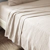 Image de L'Effet Papillon - Drap plat Gaïa naturel 240x300 cm