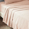 Image de L'Effet Papillon - Drap plat Gaïa guimauve 270x300 cm