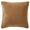Image de L'effet papillon Coussin 45x45 cm Velours de Coton Camel