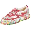Image de LAURA VITA, Soleno 06, Femme Basket_Mode_Basse Rouge Fantaisie - 37 EU