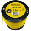 Image de Nemura Fil Débroussailleuse Carré Ø: 2,40 mm, L: 90 m - Compatible avec d'autres marques - Haute durabilité - Qualité professionnelle - Marque Française