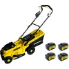 Image de Nemura Tondeuse à Batterie 40V + 2 Batteries 4Ah - Largeur de Coupe 37cm - 6 hauteurs de Coupe 25 à 77 mm - Bac 35 L - Coupe Précise et Chargeur Rapide - Marque française