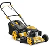 Image de Nemura Tondeuse Thermique Autotractée 196cm3 à Essence pour Pelouse - Fonction Mulching - Hauteur de Coupe 7 Positions - Démarrage Facile - Outillage Jardin - Marque Française