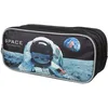 Image de Bagtrotter Trousse Scolaire 2 Compartiments NASA Astronaute Noire