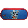 Image de Bagtrotter Trousse Scolaire 2 Compartiments Disney Mickey Bleue