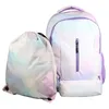 Image de Bagtrotter Set de sac à dos, sac gym et trousse Multicolore Tie and Dye