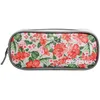 Image de Bagtrotter Trousse Scolaire rectangulaire Offshore Grise Fleurs