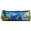 Image de Bagtrotter Trousse Scolaire Ronde Phileas Bleue Dinosaure