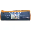 Image de Bagtrotter Trousse Scolaire Ronde Vorax Bleue Dinosaure Surf