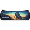 Image de Bagtrotter Trousse Scolaire Ronde Star Wars/The Mandalorian Noir