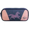 Image de Bagtrotter Trousse Scolaire rectangulaire Cybel Cheval Licorne Bleu