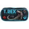 Image de Bagtrotter Trousse Scolaire rectangulaire Jurassic World Noir T-Rex