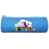 Image de Bagtrotter Trousse Scolaire Ronde Barbapapa Bleue