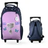 Image de Bagtrotter - Sac à dos à roulettes 45 cm - Lili Lou Violet- Primaire   2 Compartiments   Dos et bretelles rembourrés   Bandes Réfléchissantes   Roulettes & Poignée Trolley   Marque Officielle Lili Lou